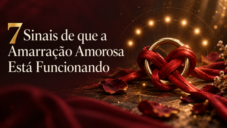7 Sinais de que a Amarração Amorosa Está a Funcionar